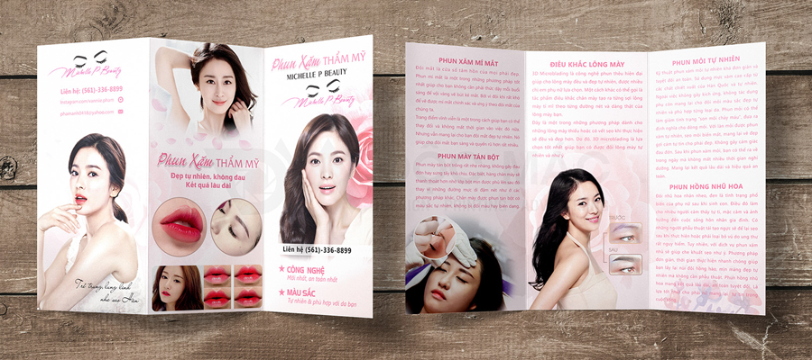 Thiết kế tờ rơi Marketing